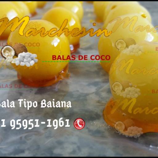 Bala de Coco Tipo Baiana por Balas de Coco Signora Marchesin