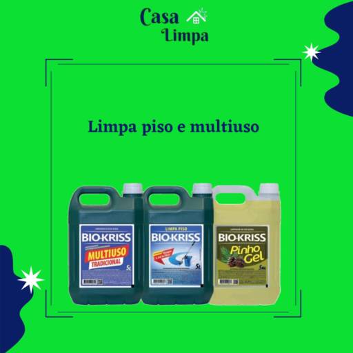 Limpa piso e multiuso