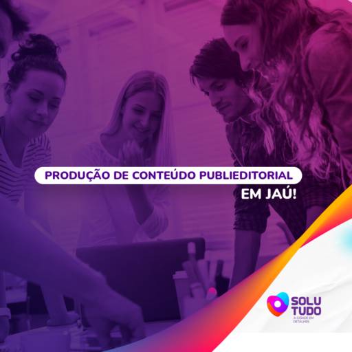 Comprar o produto de Produção de conteúdo Publieditorial em Marketing e Internet pela empresa Solutudo Jaú em Jaú, SP por Solutudo