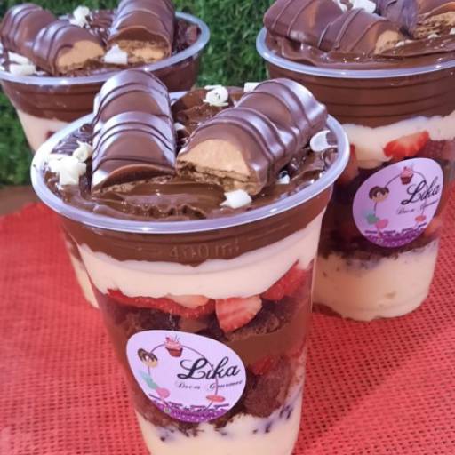 Copo Ninho com Nutella por Lika Doces Gourmet