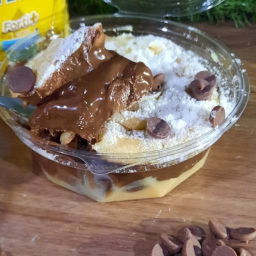 Escondidinho ninho com nutella por Lika Doces Gourmet