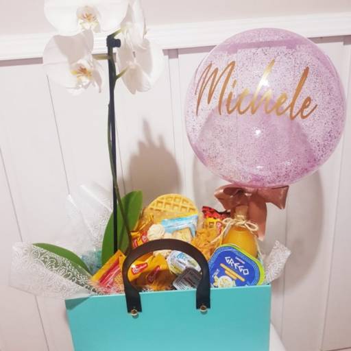 Presente na Caixa - Bag Box Orquidea