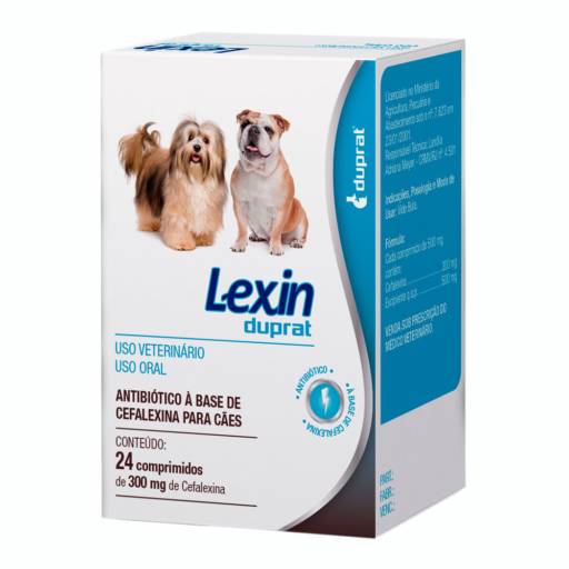 Lexin Antibiótico Cefalexina por Patas Molhadas Petshop 