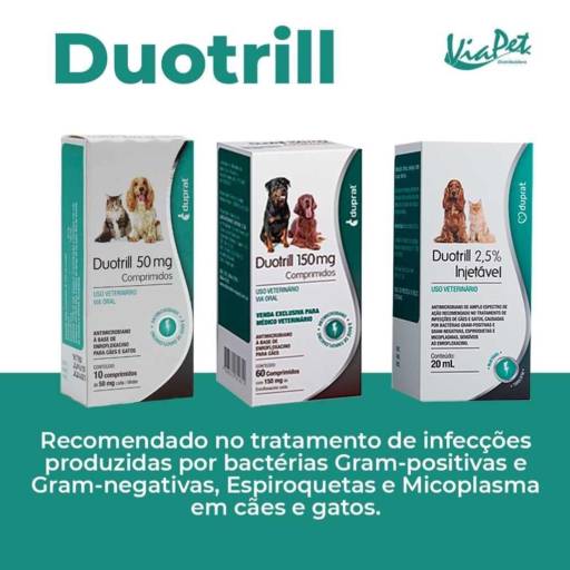 Comprar o produto de Duotril para Cães e Gatos em Medicamentos pela empresa Patas Molhadas Petshop  em Foz do Iguaçu, PR por Solutudo