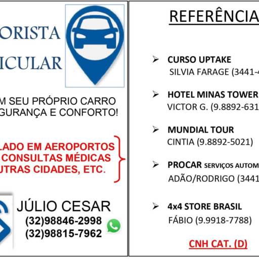 Júlio César Motorista Particular