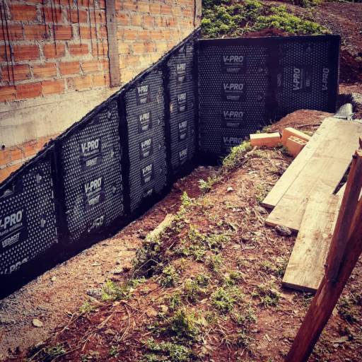 Manta Asfáltica em Muros