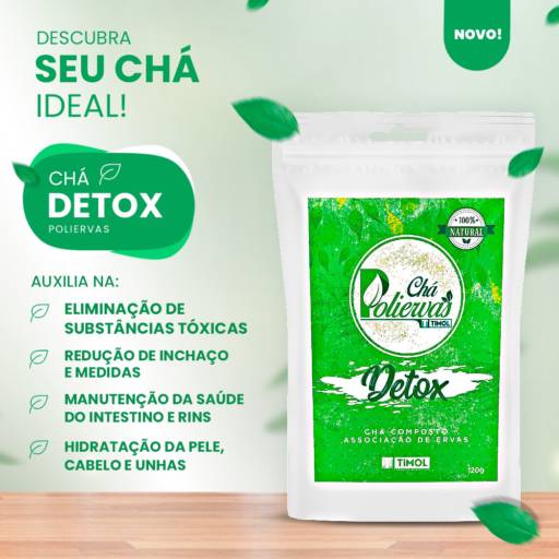 Chá Poliervas DETOX 120G em Bauru por SAC'S Moda Verão