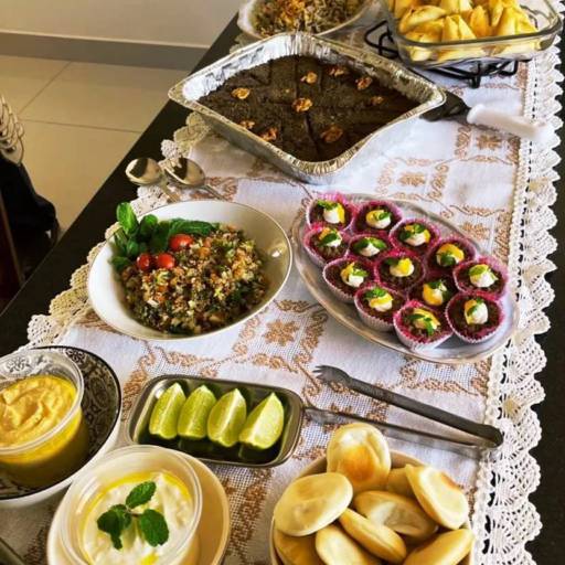 Comprar o produto de Pratos árabes em Restaurantes Árabes pela empresa Nádia Miranda Gastronomia Árabe em Lençóis Paulista, SP por Solutudo