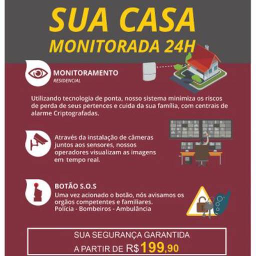 Instalação de alarmes por Castseg Confresa