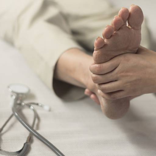 Enfermeira particular para cuidado de pés diabéticos
