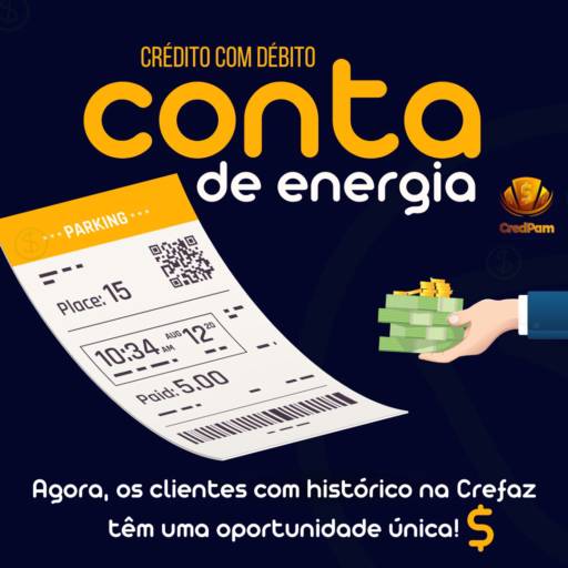 EMPRÉSTIMO COM DESCONTO NA CONTA DE ENERGIA em Marília, SP por Credpam, O Crédito Verdadeiro