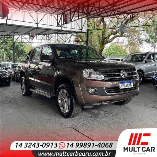 AMAROK 2.0 16V CABINE DUPLA HIGHLINE 4X4 TURBO INTERCOOLER AUTOMÁTICO em Bauru por Mult Car Bauru