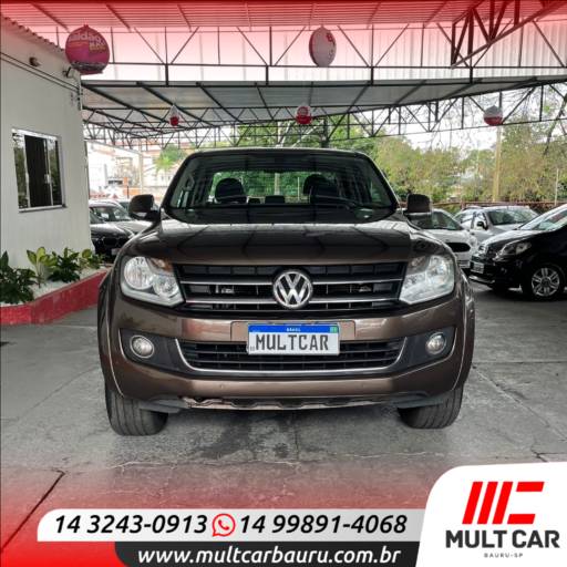 AMAROK 2.0 16V CABINE DUPLA HIGHLINE 4X4 TURBO INTERCOOLER AUTOMÁTICO em Bauru por Mult Car Bauru