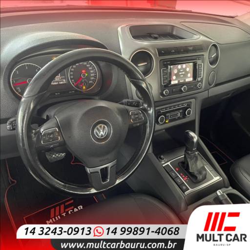 AMAROK 2.0 16V CABINE DUPLA HIGHLINE 4X4 TURBO INTERCOOLER AUTOMÁTICO em Bauru por Mult Car Bauru