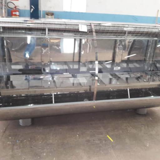 Balcão de refrigeração para supermercado