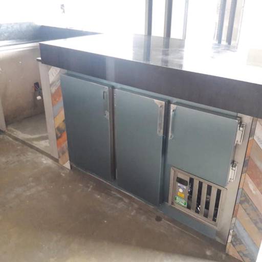Balcão de refrigeração para açougue