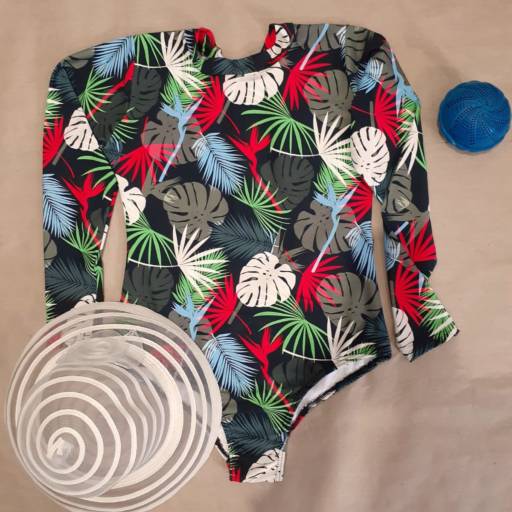 Maiô verde estampado em Bauru por SAC'S Moda Verão