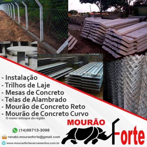 Comprar o produto de Instalações em Instalações - Reparos pela empresa Mourão Forte Cercamentos em Marília, SP por Solutudo