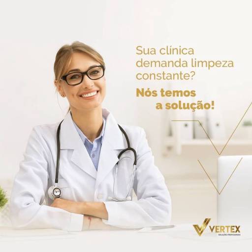 Comprar o produto de Limpeza de Clínicas em Serviços de Portaria e Limpeza pela empresa Vertex - Soluções Profissionais de Limpeza em Curitiba, PR por Solutudo