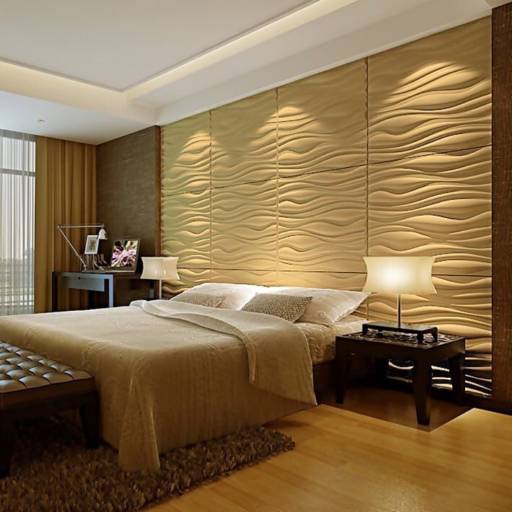 Placa decorativa de revestimento