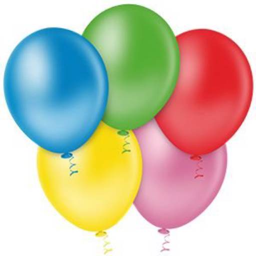 Balão Pic Pic 9 com 15 Pacotes Liso Sortido Redondo por EmbalaFoz Tudo em Embalagens