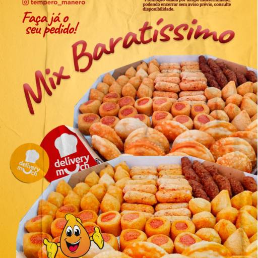 Mix Baratíssimo  por Tempero Manero Salgados E Doces