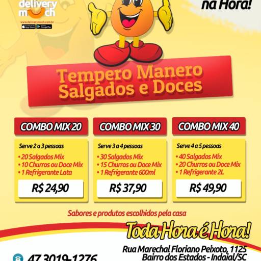 Mix Baratíssimo  por Tempero Manero Salgados E Doces