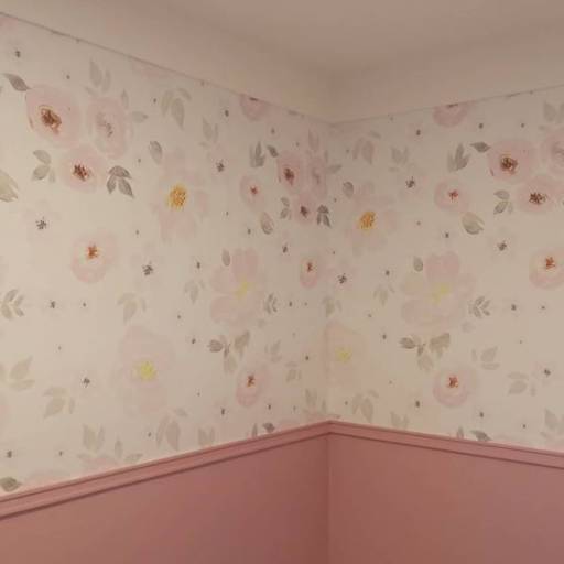 Instalação de Papel de Parede em Quarto por Ino Adhere - Instalação de Papel de Parede