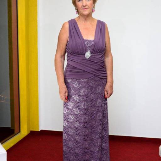 Vestido Lilás Plus Size em Bauru por Aguiar Noivas, Festas e Ternos