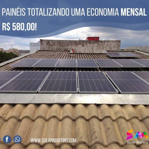 Energia solar para comércio por Solar Martins