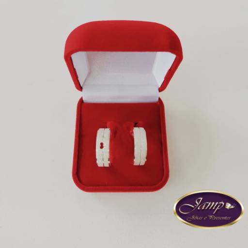 Alianças de Prata por Jamp Joias