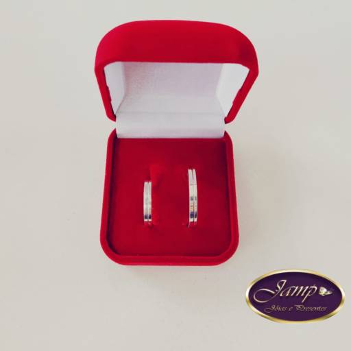 Alianças de Prata por Jamp Joias
