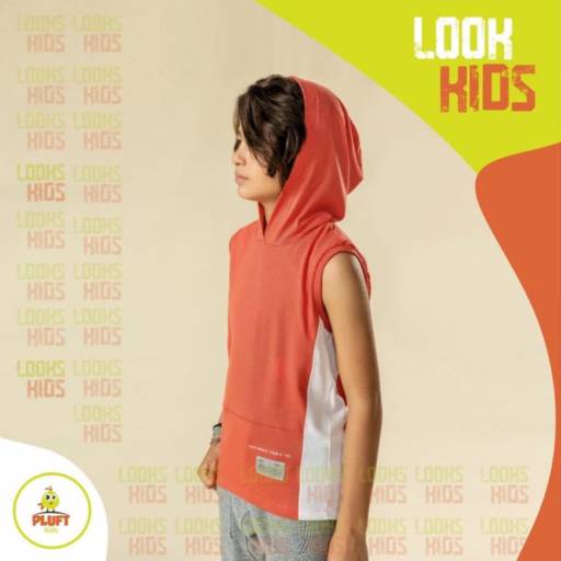 Camisa super estilosa com capuz para nossos garotos por Pluft Kids Moda Infantil