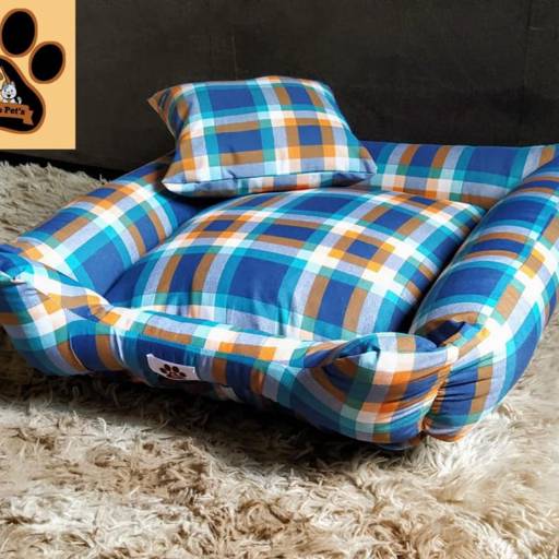Cama Pet + Travesseiro Bauru por Juliano Pet's