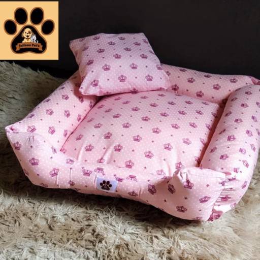 Cama Pet + Travesseiro Bauru por Juliano Pet's