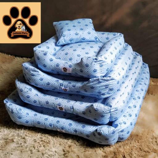 Cama Pet + Travesseiro Bauru por Juliano Pet's