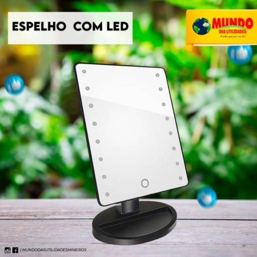 Espelho com led por Mundo das Utilidades - Loja 01
