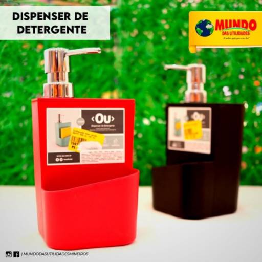 Dispenser de detergente por Mundo das Utilidades - Loja 01