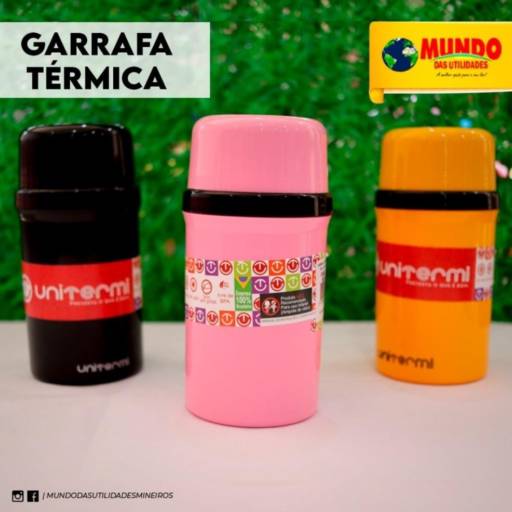 Garrafa térmica por Mundo das Utilidades - Loja 01