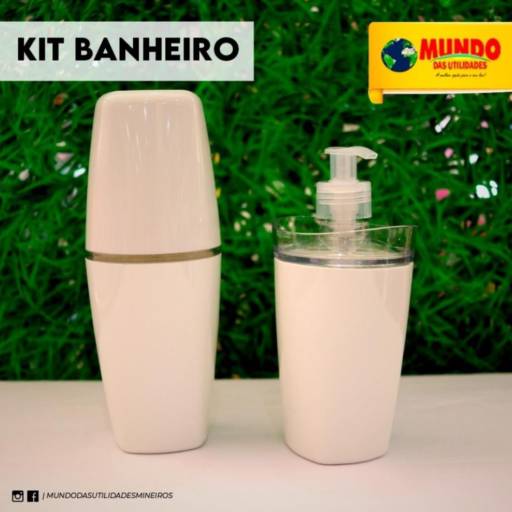  Kit banheiro por Mundo das Utilidades - Loja 01