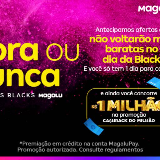 Comprar o produto de Dia de Ouro - BlackFriday em Compras Coletivas pela empresa Magazine Luiza em São Manuel, SP por Solutudo