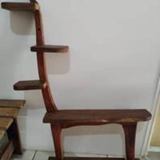 Floreira de Madeira Modelo Girafa 100 x 70 cm