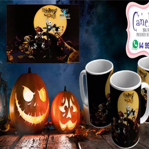 Canecas Personalizadas Coleção Halloween por Canelika's Canecas Personalizadas