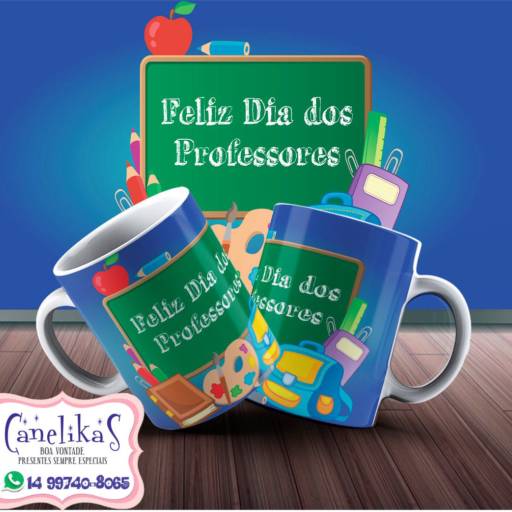 Canecas Personalizadas Dia dos Professores por Canelika's Canecas Personalizadas