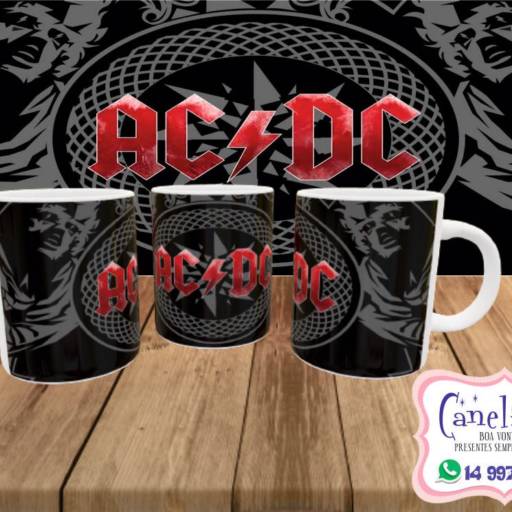 Canecas Personalizadas Rock'n Roll por Canelika's Canecas Personalizadas