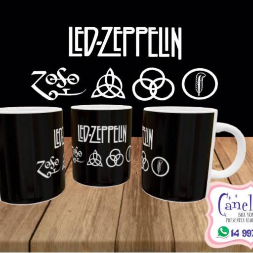 Canecas Personalizadas Rock'n Roll por Canelika's Canecas Personalizadas