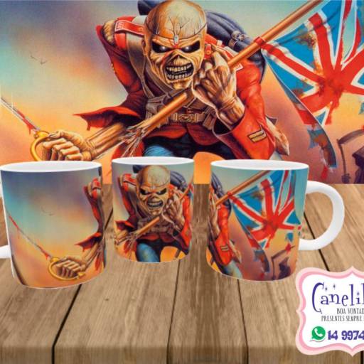 Canecas Personalizadas Rock'n Roll por Canelika's Canecas Personalizadas