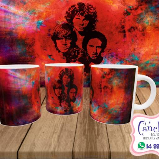 Canecas Personalizadas Rock'n Roll por Canelika's Canecas Personalizadas