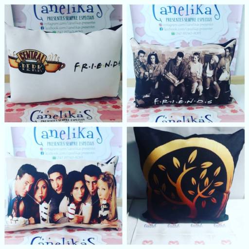 Almofada Personalizada por Canelika's Canecas Personalizadas
