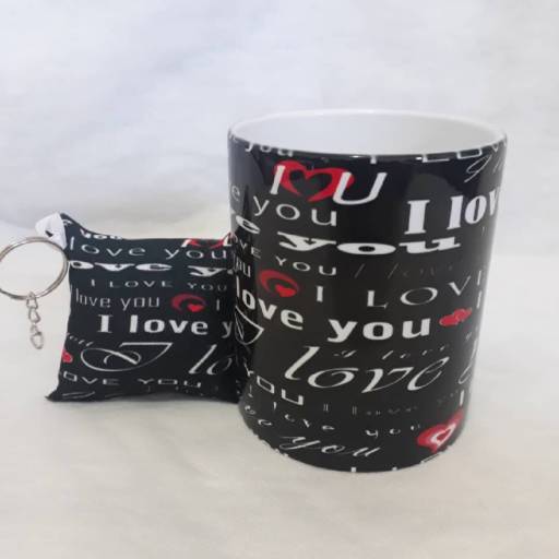 Caneca Personalizada + Chaveiro Personalizado por Canelika's Canecas Personalizadas